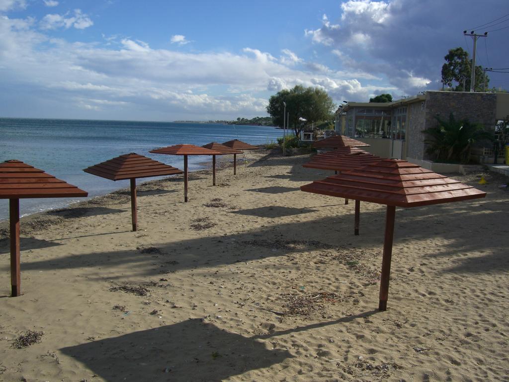 Villa Verde Apart-Hotel Nea Makri Bagian luar foto