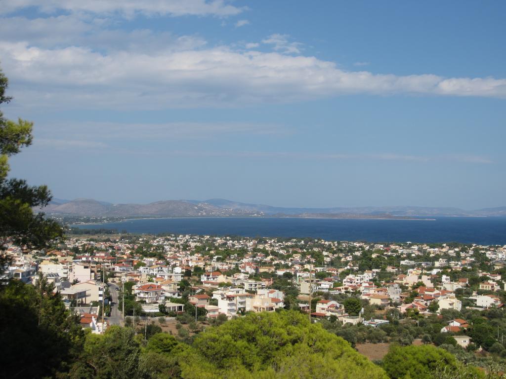 Villa Verde Apart-Hotel Nea Makri Bagian luar foto