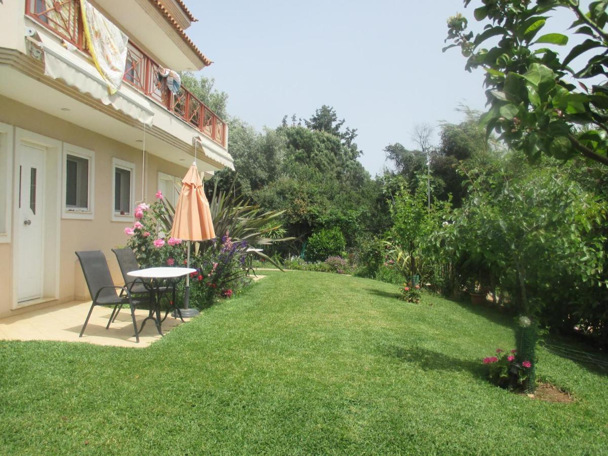 Villa Verde Apart-Hotel Nea Makri Bagian luar foto